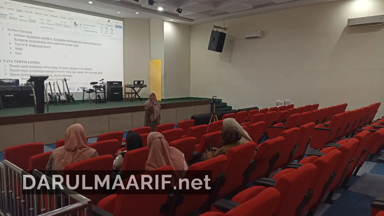 Technical Meeting Lomba Hari Santri Nasional 2025 Warnai Semangat Guru dan Wali Murid