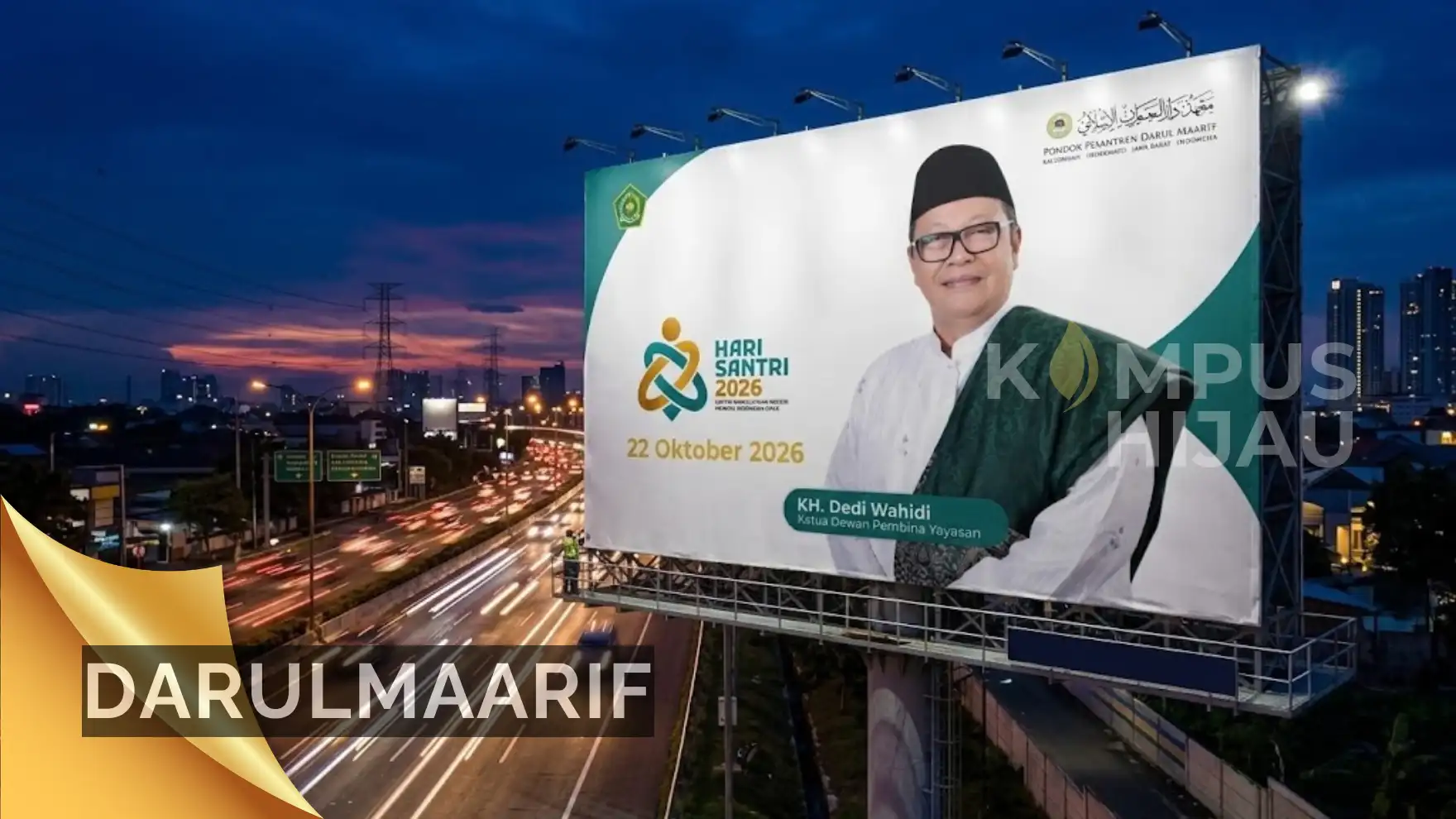 Logo Hari Santri Nasional 2026 Resmi Diluncurkan Kemenag, Ini Makna dan Filosofinya